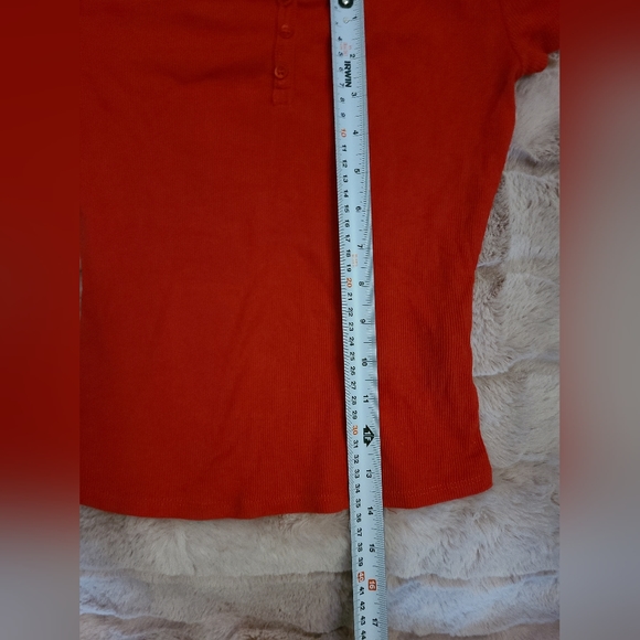 Garage Off Shoulder Button Top size S - Picture 4 of 4